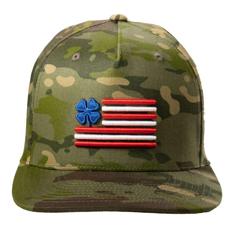 Black Clover Camo Flag Hat PGA TOUR Superstore